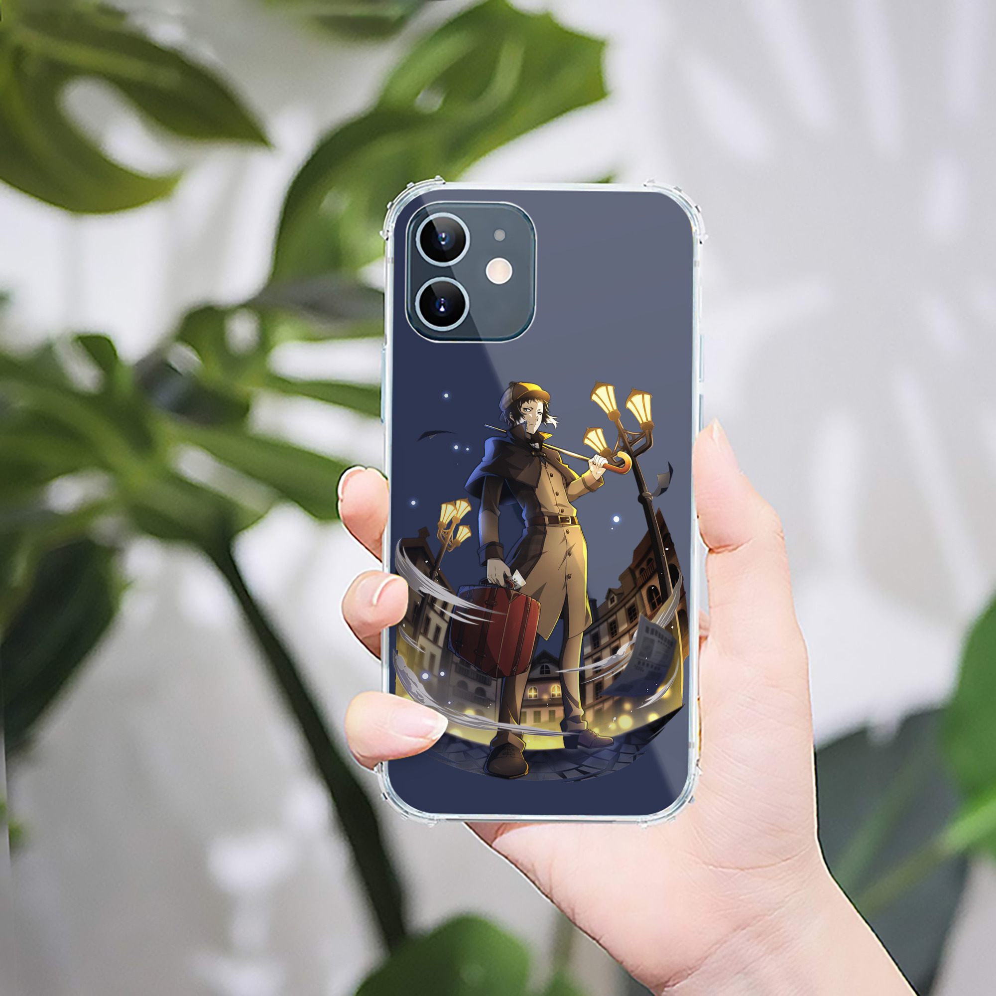 （画像用） 文豪ストレイドッグス Bungo Stray Dogs 【iPhone 12シリーズ対応】透明スマホケース（クリアソフトケース）